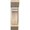 Ekena Millwork Olympic Slat Rough Sawn Bracket w/ Offset Brace, Douglas Fir, 8"W x 18"D x 30"H BKT0806X18X30OLY06RDF - alternate 3